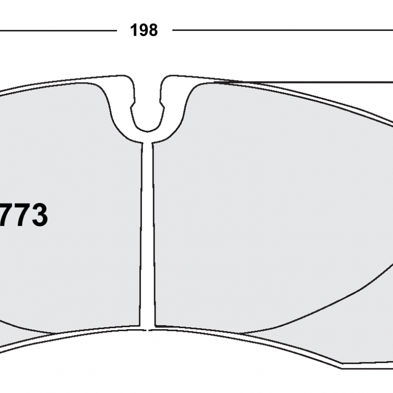 Degressive endurance compound. Race brake pads - Porsche 991 / 992
Cayman GT4
front pad